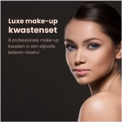 Saaf Make Up Kwasten - 8-Delige Set - Incl. Etui - Poederkwasten - Kabuki Kwast - Roze 12 Saaf Make Up Kwasten - 8-Delige Set - Incl. Etui - Poederkwasten - Kabuki Kwast - Roze -Cosmetica Winkel 1200x1200 1113