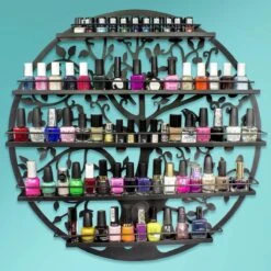 Confibel Nagellak Houder - Nagellak Flesjes Organizer - Essentiële Oliën Organizer - Rek Voor Flesjes - Wanddecoratie - Zwart 20 Confibel Nagellak Houder - Nagellak Flesjes Organizer - Essentiële Oliën Organizer - Rek Voor Flesjes - Wanddecoratie - Zwart -Cosmetica Winkel 1200x1200 1126