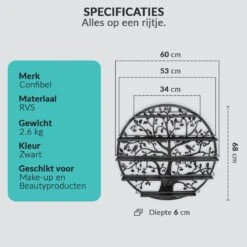 Confibel Nagellak Houder - Nagellak Flesjes Organizer - Essentiële Oliën Organizer - Rek Voor Flesjes - Wanddecoratie - Zwart 28 Confibel Nagellak Houder - Nagellak Flesjes Organizer - Essentiële Oliën Organizer - Rek Voor Flesjes - Wanddecoratie - Zwart -Cosmetica Winkel 1200x1200 1132
