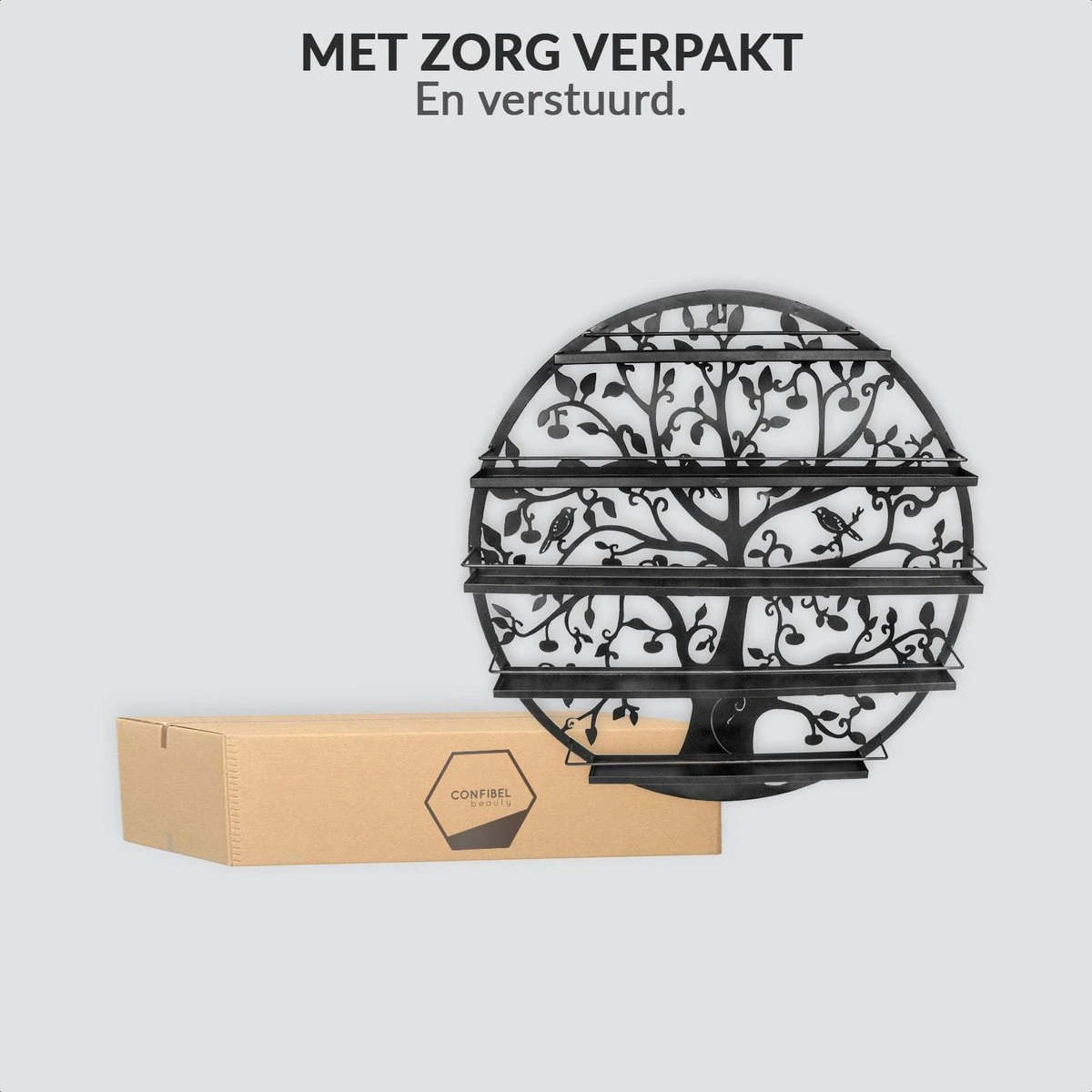 Confibel Nagellak Houder - Nagellak Flesjes Organizer - Essentiële Oliën Organizer - Rek Voor Flesjes - Wanddecoratie - Zwart 15 Confibel Nagellak Houder - Nagellak Flesjes Organizer - Essentiële Oliën Organizer - Rek Voor Flesjes - Wanddecoratie - Zwart - Afbeelding 13