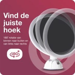 Innovision Make Up Spiegel Met Verlichting En Zuignap - 360° Verstelbaar - 10x Vergroot -Cosmetica Winkel 1200x1200 1163