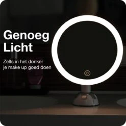 Innovision Make Up Spiegel Met Verlichting En Zuignap - 360° Verstelbaar - 10x Vergroot -Cosmetica Winkel 1200x1200 1166