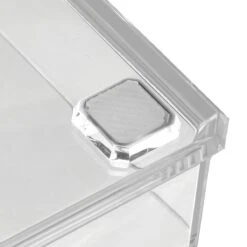 Relaxdays Make-up Organizer Klein - Stapelbaar - Sieradendoosje - Cosmetica - Opbergbox - Doorzichtig -Cosmetica Winkel 1200x1200 1215