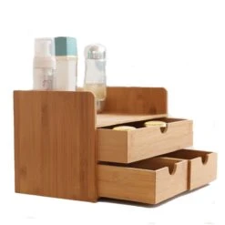 Merkloos Decopatent® Luxe Make-up Organizer Met 3 Lades - Cosmetica Organizer Make Up Met Schuiflade Bamboe Hout - Cosmeticahouder - Toren 15 Merkloos Decopatent® Luxe Make-up Organizer Met 3 Lades - Cosmetica Organizer Make Up Met Schuiflade Bamboe Hout - Cosmeticahouder - Toren -Cosmetica Winkel 1200x1200 1225