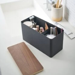 Yamazaki Opbergbox Make Up - Sanitair - Zwart -Cosmetica Winkel 1200x1200 1246
