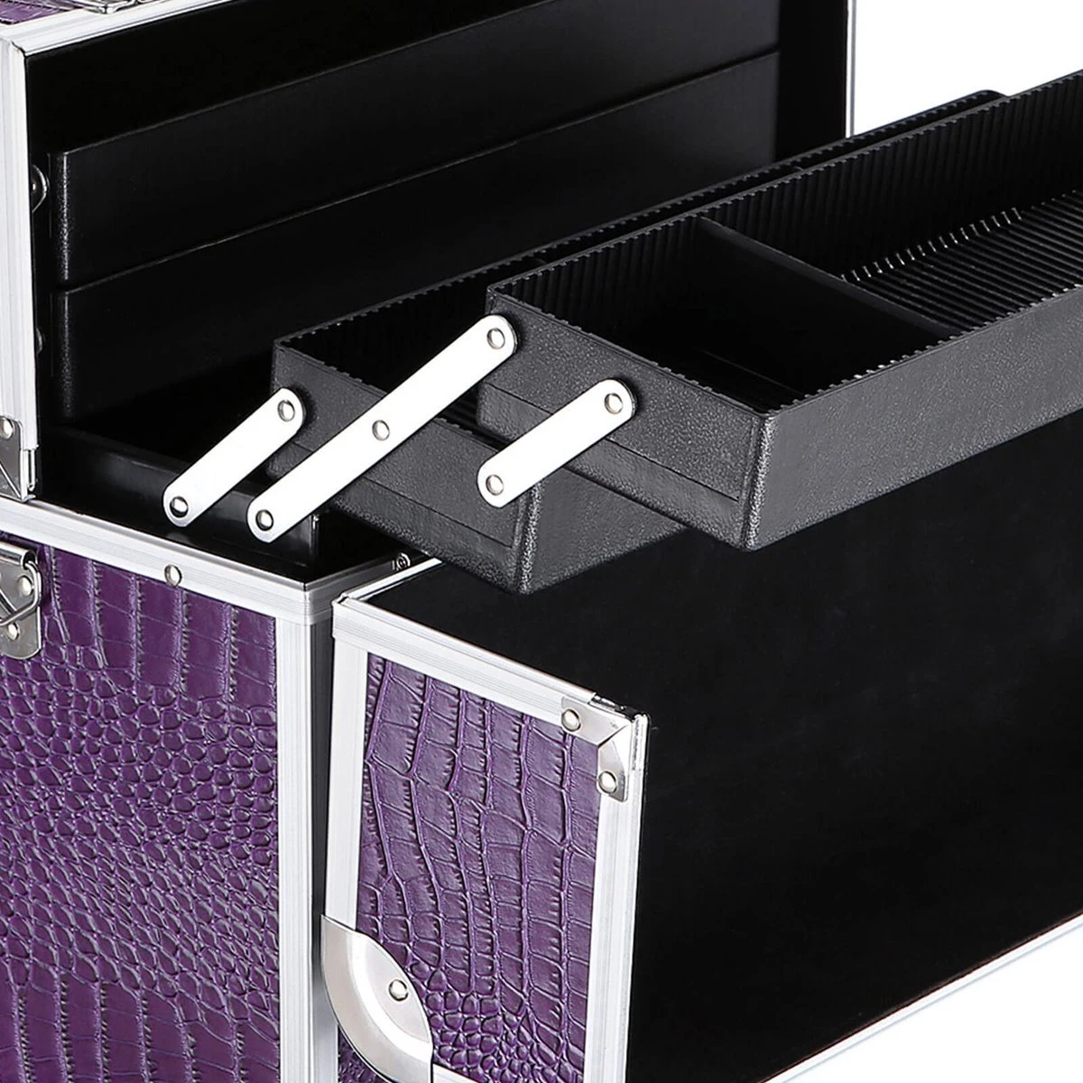 Beauty Koffer Deluxe - Cosmetica Koffer - Nagelstyliste Case - Pedicure - Make-up 4 Beauty Koffer Deluxe - Cosmetica Koffer - Nagelstyliste Case - Pedicure - Make-up - Afbeelding 2