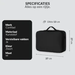 Cosmetica Koffer - Make-up Koffer Met Verstelbare Vakken - Visagie En Nagelstyliste Beauty Koffer - 37x27x13CM 20 Cosmetica Koffer - Make-up Koffer Met Verstelbare Vakken - Visagie En Nagelstyliste Beauty Koffer - 37x27x13CM -Cosmetica Winkel 1200x1200 1272