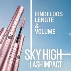 Maybelline Lash Sensational Sky High Waterproof - Zwart - Lengte Mascara - 6 Ml 22 Maybelline Lash Sensational Sky High Waterproof - Zwart - Lengte Mascara - 6 Ml -Cosmetica Winkel 1200x1200 212