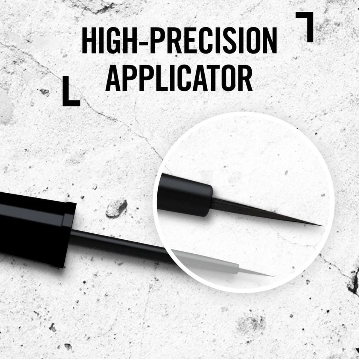 Rimmel London Glam'Eyes Professional Liquid Eyeliner - 001 Black Glamour 5 Rimmel London Glam'Eyes Professional Liquid Eyeliner - 001 Black Glamour - Afbeelding 3