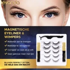 Nep Wimpers Met Magnetische Eyeliner Zwart - Wimperextensions Magnetic Lashes - Valse Wimpers Magneet Potlood En Applicator 18 Nep Wimpers Met Magnetische Eyeliner Zwart - Wimperextensions Magnetic Lashes - Valse Wimpers Magneet Potlood En Applicator -Cosmetica Winkel 1200x1200 351