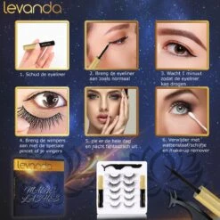 Nep Wimpers Met Magnetische Eyeliner Zwart - Wimperextensions Magnetic Lashes - Valse Wimpers Magneet Potlood En Applicator 19 Nep Wimpers Met Magnetische Eyeliner Zwart - Wimperextensions Magnetic Lashes - Valse Wimpers Magneet Potlood En Applicator -Cosmetica Winkel 1200x1200 352