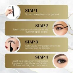 Naera Magnetische Wimpers Set - Inclusief Wimperzetter, Wimperhouder, Wimperschaar En 3 Flesjes Waterproof Eyeliner - 30 Keer Herbruikbaar - 12 Paar 14 Naera Magnetische Wimpers Set - Inclusief Wimperzetter, Wimperhouder, Wimperschaar En 3 Flesjes Waterproof Eyeliner - 30 Keer Herbruikbaar - 12 Paar -Cosmetica Winkel 1200x1200 363