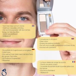 Herome Eye Care Wenkbrauw Poeder Taupe - Compact Brow Powder - Waterproof Verrijkt Met Panthenol - Volumineuze Wenkbrauwen 16 Herome Eye Care Wenkbrauw Poeder Taupe - Compact Brow Powder - Waterproof Verrijkt Met Panthenol - Volumineuze Wenkbrauwen -Cosmetica Winkel 1200x1200 460