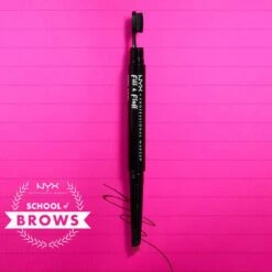 NYX Professional Makeup Fill & Fluff Eyebrow Pomade Pencil - FFEP01 Blonde - Wenkbrauwpotlood - 0,2 Gr -Cosmetica Winkel 1200x1200 487