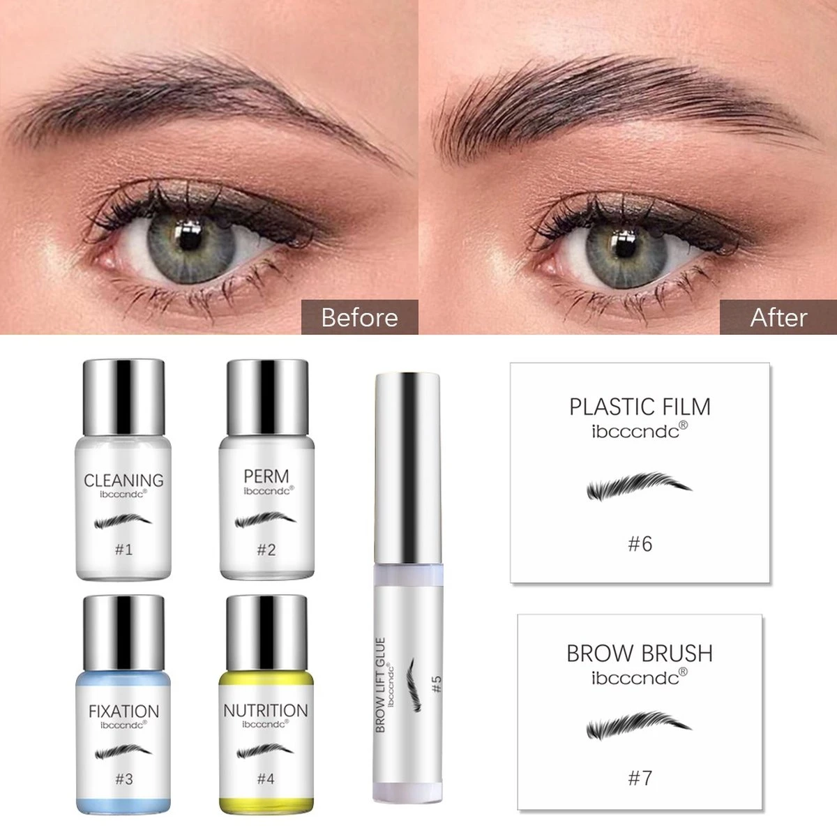 Brow Lift-Lamination – Nieuwe Behandeling Voor Mooier, Voller En Sprekende Wenkbrauwen. Krachtige Maar Natuurlijke Uitstraling. Meerdere Behandelingen. 10 Brow Lift-Lamination – Nieuwe Behandeling Voor Mooier, Voller En Sprekende Wenkbrauwen. Krachtige Maar Natuurlijke Uitstraling. Meerdere Behandelingen. - Afbeelding 8