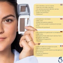 Herome Eye Care Wenkbrauw Poeder Donkerbruin - Compact Brow Powder Dark Brown - Waterproof Verrijkt Met Panthenol - Volumineuze Wenkbrauwen 13 Herome Eye Care Wenkbrauw Poeder Donkerbruin - Compact Brow Powder Dark Brown - Waterproof Verrijkt Met Panthenol - Volumineuze Wenkbrauwen -Cosmetica Winkel 1200x1200 586