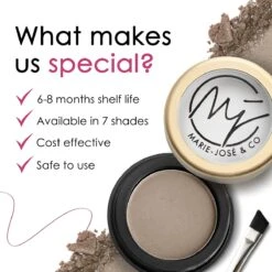 Wenkbrauwpoeder Donkerblond - Taupe - Wenkbrauw Make-up - Zachte, Natuurlijke Wenkbrauwen - Marie-José & Co 12 Wenkbrauwpoeder Donkerblond - Taupe - Wenkbrauw Make-up - Zachte, Natuurlijke Wenkbrauwen - Marie-José & Co -Cosmetica Winkel 1200x1200 589