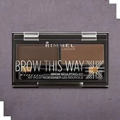 Rimmel London Brow This Way Brow Sculpting Kit - 003 Dark Brown 26 Rimmel London Brow This Way Brow Sculpting Kit - 003 Dark Brown -Cosmetica Winkel 1200x1200 614