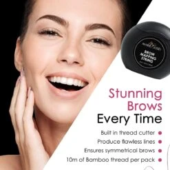 Marie-José & Co - Brow Mapping String - Voor Henna Brows & Microblading - Kleur Draad: Wit - 1 X 10M - Voldoende Voor 50 Toepassingen 11 Marie-José & Co - Brow Mapping String - Voor Henna Brows & Microblading - Kleur Draad: Wit - 1 X 10M - Voldoende Voor 50 Toepassingen -Cosmetica Winkel 1200x1200 634