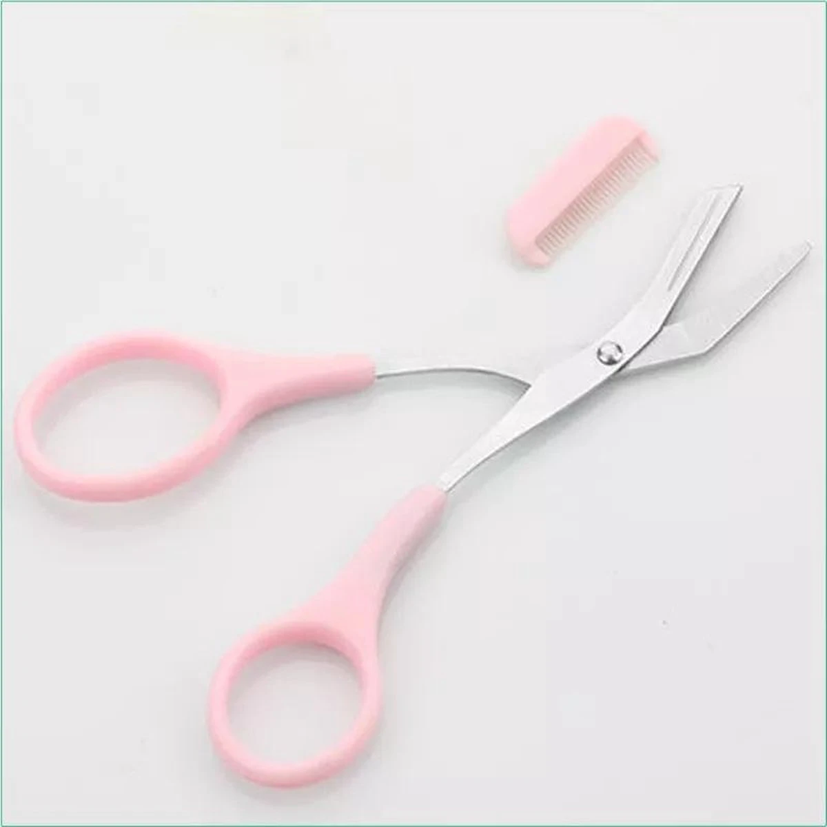 Etude House - Wenkbrauw Trimmer/Schaar/Kam - Roze 4 Etude House - Wenkbrauw Trimmer/Schaar/Kam - Roze - Afbeelding 2