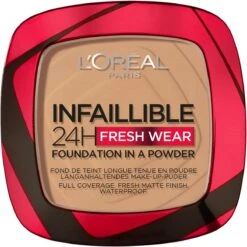 L'Oréal Paris Infaillible 24H Fresh Wear Foundation In A Powder - 300 Amber - Foundation En Poeder In één - 8gr 21 L'Oréal Paris Infaillible 24H Fresh Wear Foundation In A Powder - 300 Amber - Foundation En Poeder In één - 8gr -Cosmetica Winkel 1200x1200 664