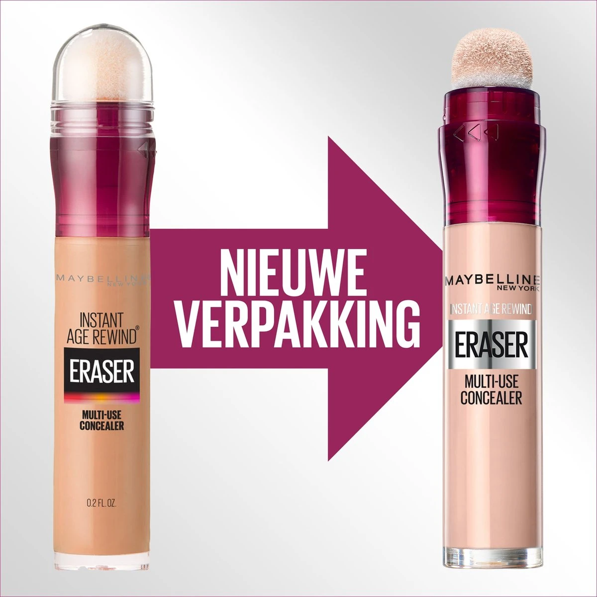 Maybelline New York Instant Anti Age Eraser Concealer - 01 - 6.8 Ml 4 Maybelline New York Instant Anti Age Eraser Concealer - 01 - 6.8 Ml - Afbeelding 2