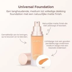 Meroda Universal Foundation - 9C | Lichtbeige Met Een Gouden Perzikkleurige Ondertoon Licht Tot Medium Beige Met Een Goude Ondertoon - 30ml 14 Meroda Universal Foundation - 9C | Lichtbeige Met Een Gouden Perzikkleurige Ondertoon Licht Tot Medium Beige Met Een Goude Ondertoon - 30ml -Cosmetica Winkel 1200x1200 694
