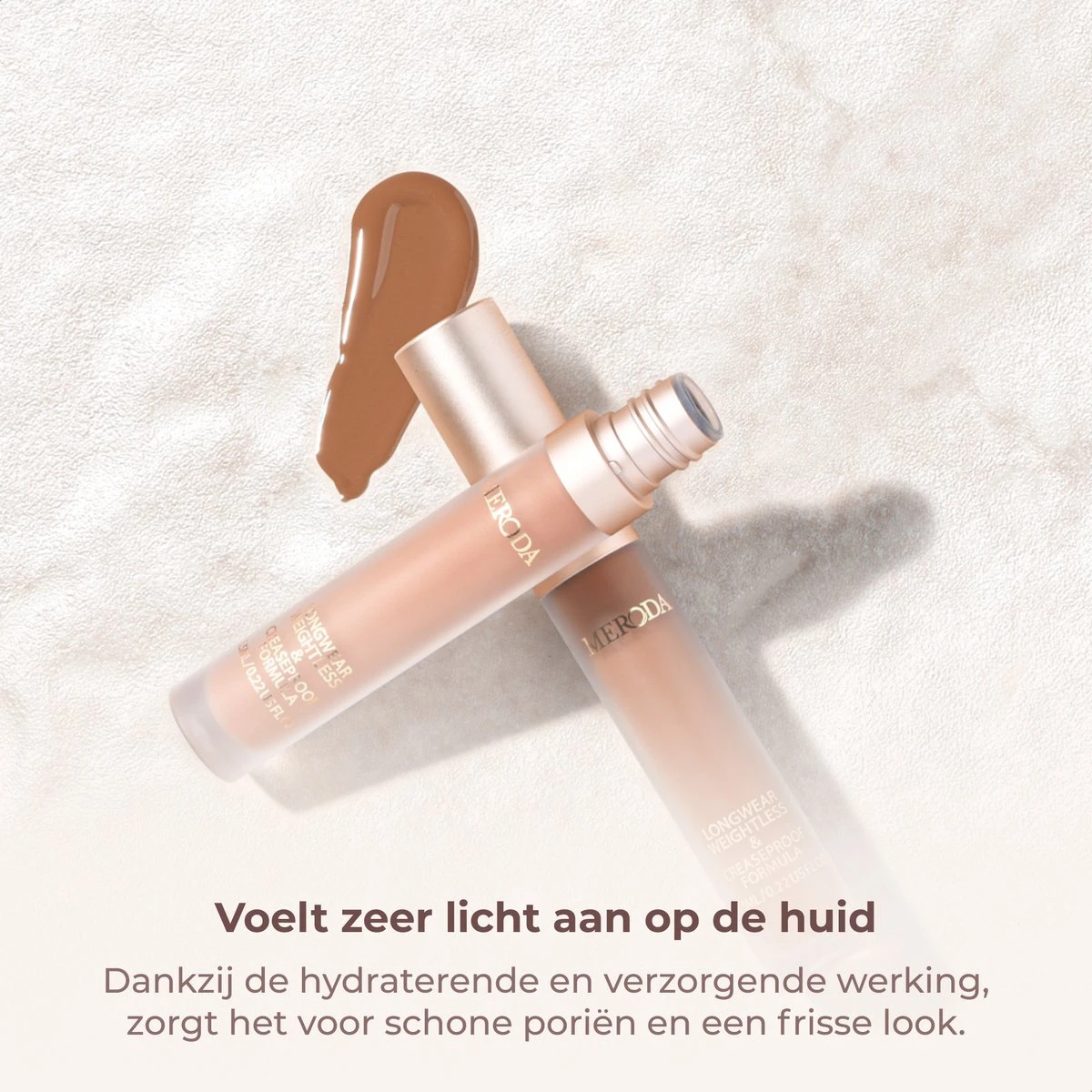 Meroda Universal Concealer - 1C | Lichtbeige Met Neutrale Ondertonen Voor De Hele Lichte Tot Lichte Huid - 30ml 5 Meroda Universal Concealer - 1C | Lichtbeige Met Neutrale Ondertonen Voor De Hele Lichte Tot Lichte Huid - 30ml - Afbeelding 3