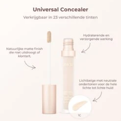 Meroda Universal Concealer - 1C | Lichtbeige Met Neutrale Ondertonen Voor De Hele Lichte Tot Lichte Huid - 30ml 15 Meroda Universal Concealer - 1C | Lichtbeige Met Neutrale Ondertonen Voor De Hele Lichte Tot Lichte Huid - 30ml -Cosmetica Winkel 1200x1200 718