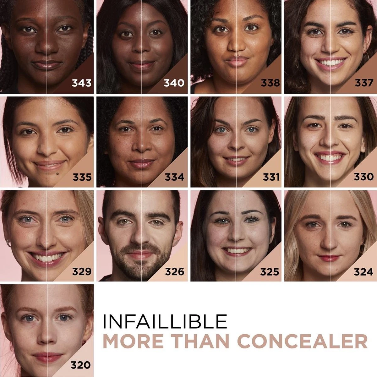 L'Oréal Paris Infaillible More Than Concealer - 324 Oatmeal - Dekkend 8 L'Oréal Paris Infaillible More Than Concealer - 324 Oatmeal - Dekkend - Afbeelding 6