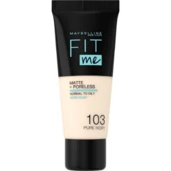 Maybelline Fit Me Matte & Poreless Foundation - 103 Pure Ivo - 30 Ml 21 Maybelline Fit Me Matte & Poreless Foundation - 103 Pure Ivo - 30 Ml -Cosmetica Winkel 1200x1200 783