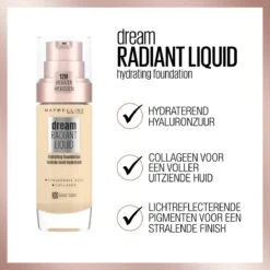 Maybelline Dream Satin Liquid Foundation - 03 True Ivory -Cosmetica Winkel 1200x1200 800