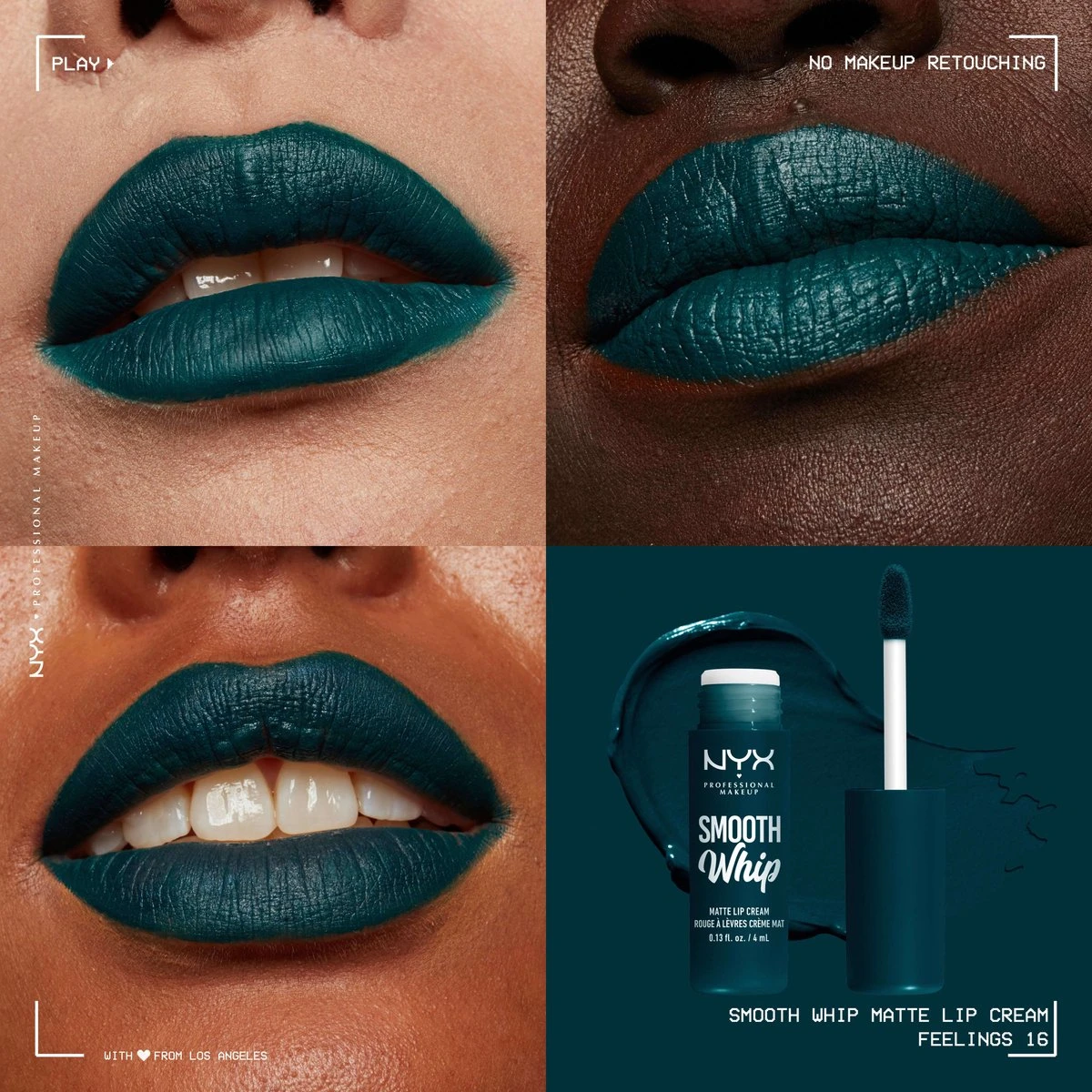 NYX Professional Makeup Lippenstift Smooth Whip Matte - 16 Feelings - 4 Ml 5 NYX Professional Makeup Lippenstift Smooth Whip Matte - 16 Feelings - 4 Ml - Afbeelding 3