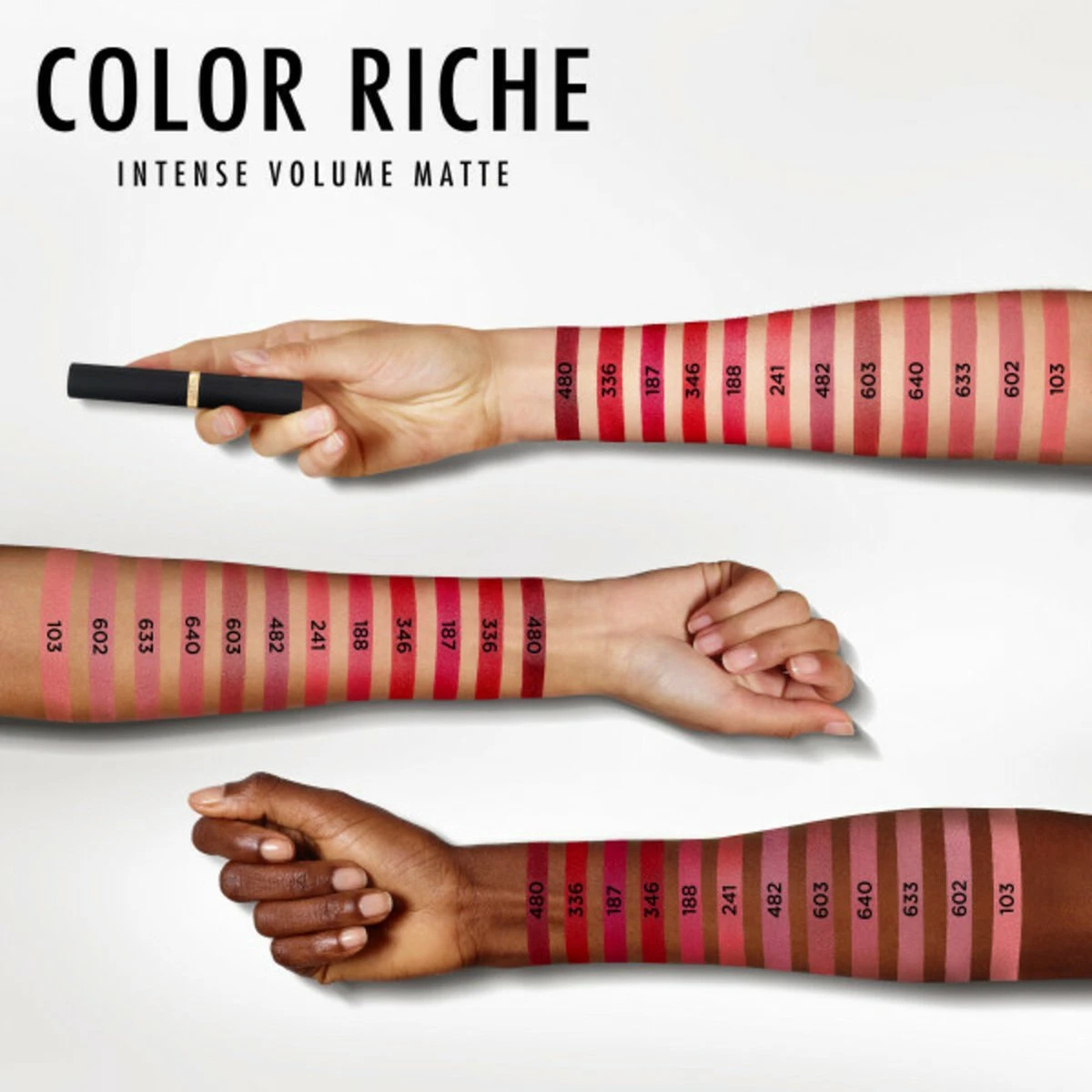 L'Oréal Paris - Color Riche Intense Volume Matte Lipstick - 346 Le Rouge Determination - Lippenstift Rood 6 L'Oréal Paris - Color Riche Intense Volume Matte Lipstick - 346 Le Rouge Determination - Lippenstift Rood - Afbeelding 4
