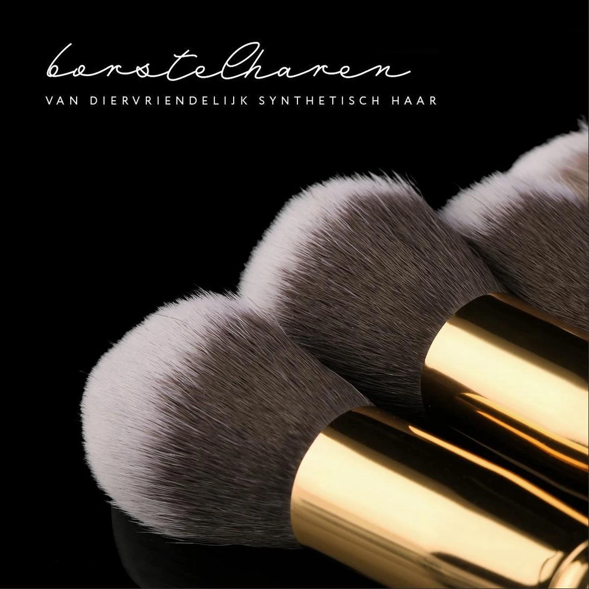 Evvie Contouring Set/ Concealer Palette Met 10-delige Kabuki Kwasten Set 10 Evvie Contouring Set/ Concealer Palette Met 10-delige Kabuki Kwasten Set - Afbeelding 8