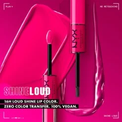 NYX Professional Makeup Shine Loud Pro Pigment Lip Shine - SLHP25 Daring Damsel - Lipgloss - 3.4 Ml 16 NYX Professional Makeup Shine Loud Pro Pigment Lip Shine - SLHP25 Daring Damsel - Lipgloss - 3.4 Ml -Cosmetica Winkel 1200x1200 99