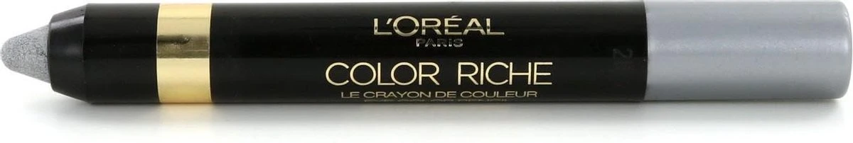 L'Oreal Paris Color Riche - 05 Secret Silver - Zilver - Oogpotlood 3 L'Oreal Paris Color Riche - 05 Secret Silver - Zilver - Oogpotlood
