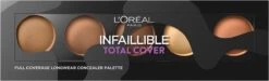 L'Oréal Paris LMU Inf.TCover Conceal.palette 2 Dark S Concealermake-up 10 L'Oréal Paris LMU Inf.TCover Conceal.palette 2 Dark S Concealermake-up -Cosmetica Winkel 1200x363