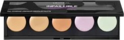 L'Oréal Paris Infallible Total Cover Concealer Palette - 105 Red Fiction 14 L'Oréal Paris Infallible Total Cover Concealer Palette - 105 Red Fiction -Cosmetica Winkel 1200x390