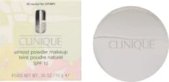 Make-Up Poedervorm Almost Powder Clinique Spf 15 31 Make-Up Poedervorm Almost Powder Clinique Spf 15 -Cosmetica Winkel 1200x583
