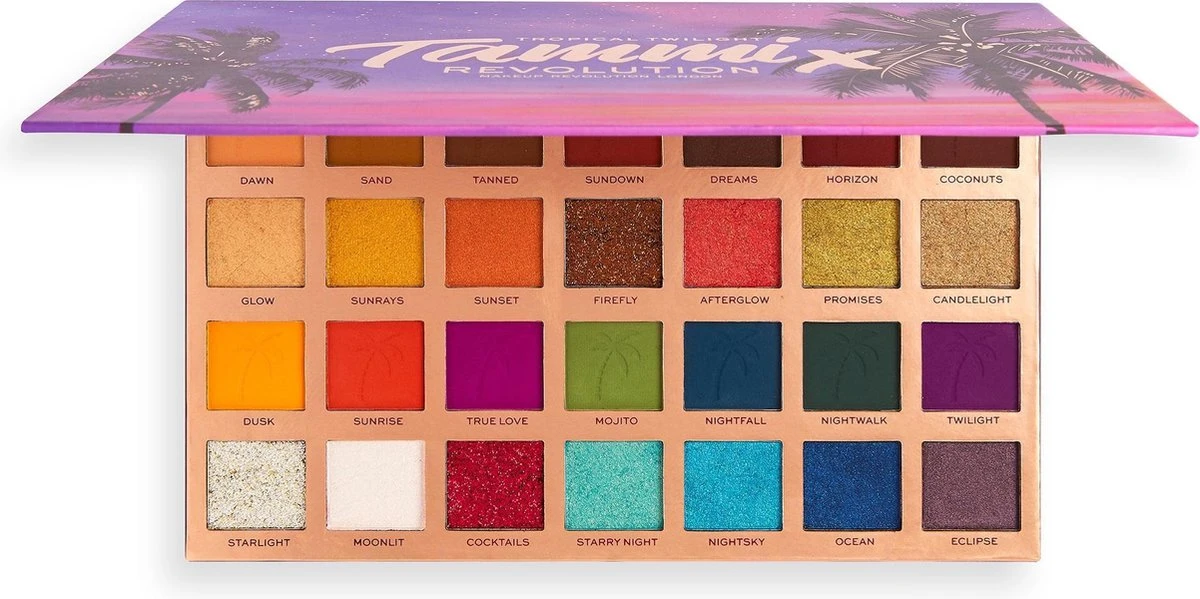 Makeup Revolution - Tammi - Tropical Twilight Palette 3 Makeup Revolution - Tammi - Tropical Twilight Palette