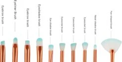 10-delige Make-up Kwasten/Brush Set | Mermaid / Zeemeermin | Fashion Favorite -Cosmetica Winkel 1200x608 2