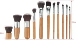 10-delig Bamboe Make-up Geschenkset- Make-up Kwasten - Make Up Brush- Poederkwast -Make Up Penselen Set -Foundation Kwast- Poeder Kwast- Concealer Brush- Lip Brush -Cosmetica Winkel 1200x635 1