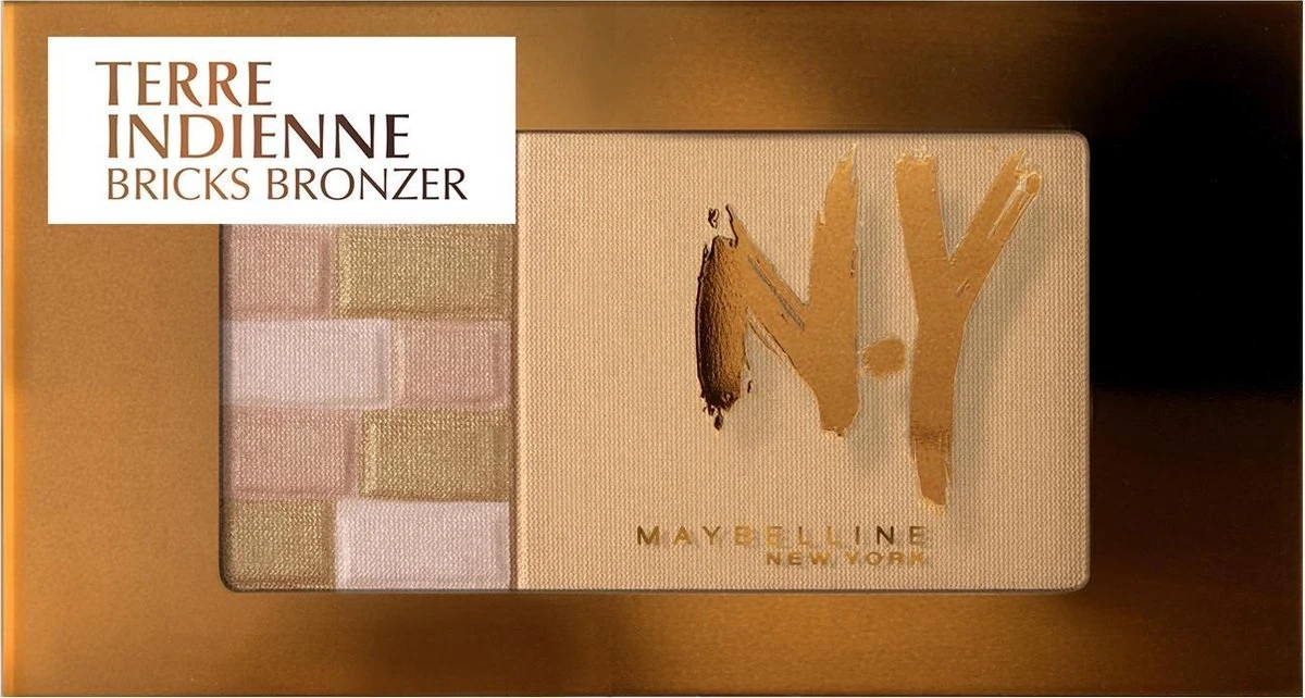 Maybelline Bricks Bronzer En Highlighter - 01 Blondes 3 Maybelline Bricks Bronzer En Highlighter - 01 Blondes