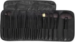 Make-up Kwasten Set - Professionele Kwasten - 24-delig Met Tasje - Cosmetica Kwasten - Zwart - Rheme -Cosmetica Winkel 1200x680