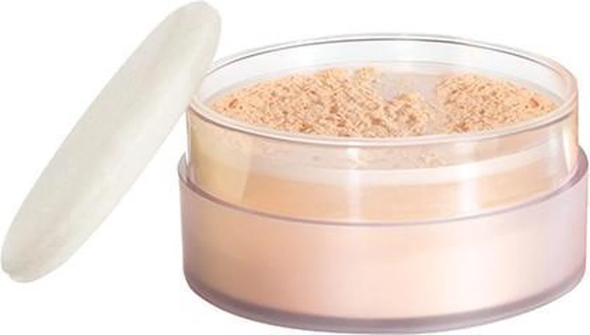 Bourjois Loose Powder Gezichtspoeder - 01 Peach 4 Bourjois Loose Powder Gezichtspoeder - 01 Peach - Afbeelding 2