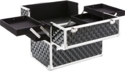 AREBOS Cosmeticakoffer Beauty Case Multikoffer 15 L Zwart -Cosmetica Winkel 1200x684 2