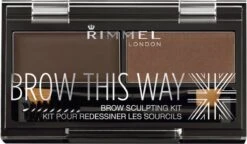 Rimmel London Brow This Way Brow Sculpting Kit - 003 Dark Brown 28 Rimmel London Brow This Way Brow Sculpting Kit - 003 Dark Brown -Cosmetica Winkel 1200x698