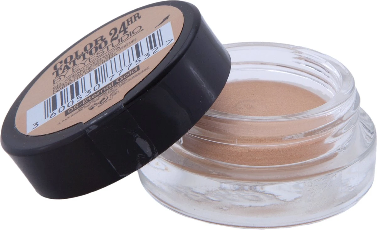 Maybelline Color Tattoo 24H - 5 Eternal Gold - Goud - Oogschaduw 4 Maybelline Color Tattoo 24H - 5 Eternal Gold - Goud - Oogschaduw - Afbeelding 2