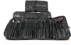 Cosmetica Visagie Make-up Kwasten Set - Professionele 24-Delige | Beauty Brush Kwasten Voor Mascara/Oogschaduw/Concealer/Foundation/Blush/Eyeliner/Highlighter/Poederkwast | Contourkwast Make-up Borstels Penselen -Cosmetica Winkel 1200x757